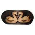 Kissing Swans Plaque
