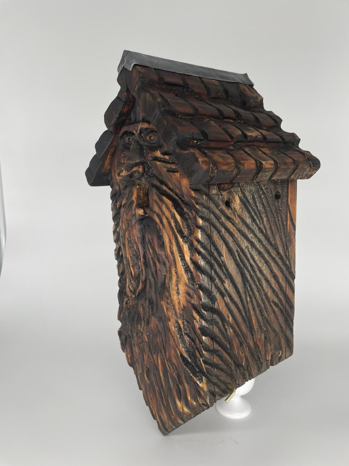 Wood Spirit Bird Box